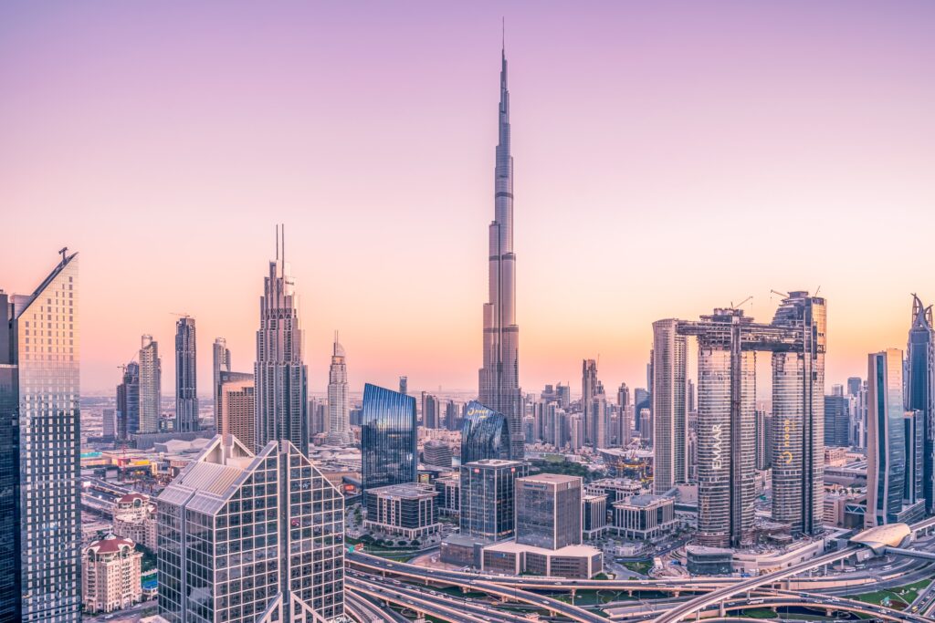 Dubai's skyline