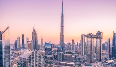 Dubai's skyline