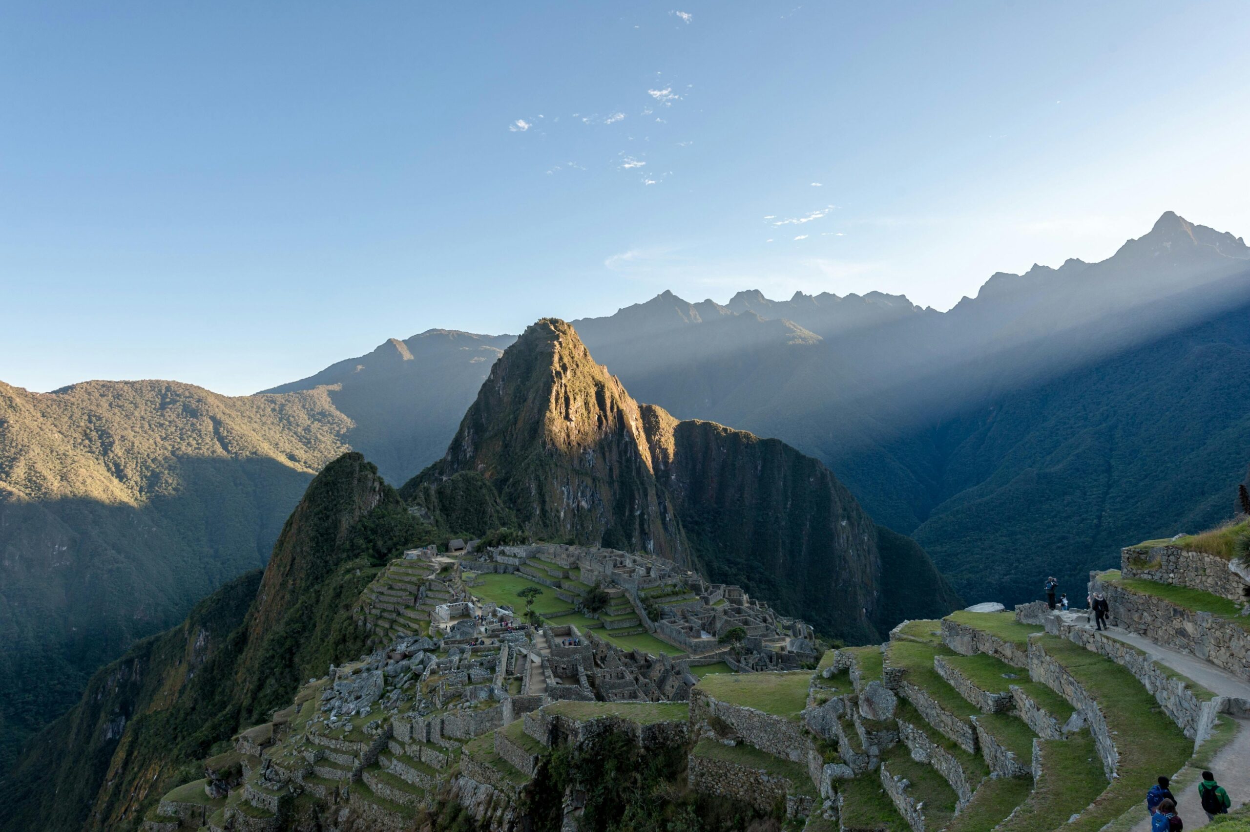 Machu Picchu and Andes landscape for Peru luxury travel