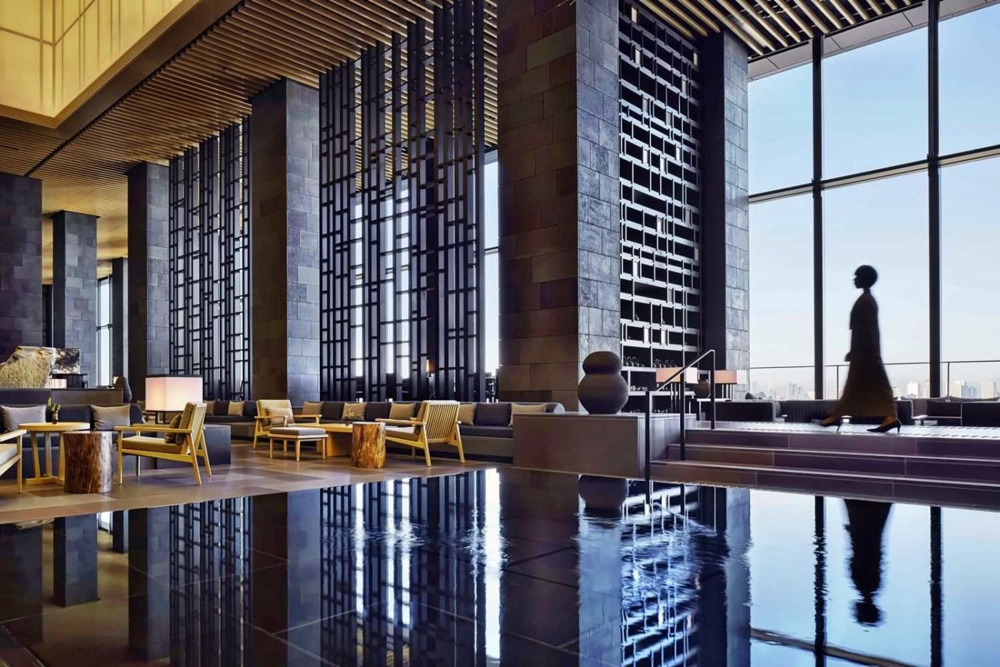 Aman Tokyo high-rise architecture luxury hotel