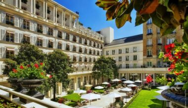 Le Bristol Paris Palace hotel for quieter Paris luxury travel