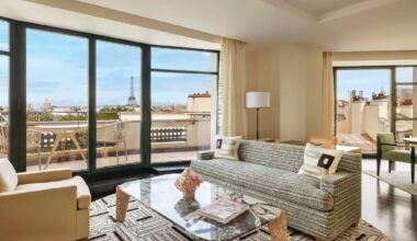 Eiffel Suite at Cheval Blanc Paris, a newly distinguished Palace hotel in France