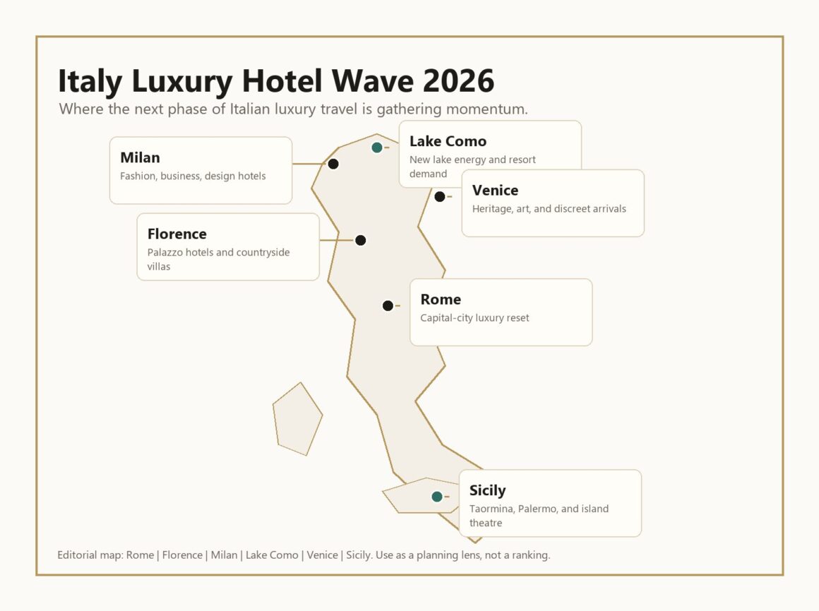 Italy Luxury Hotel Openings 2026: New Hotels And Regions To Watch