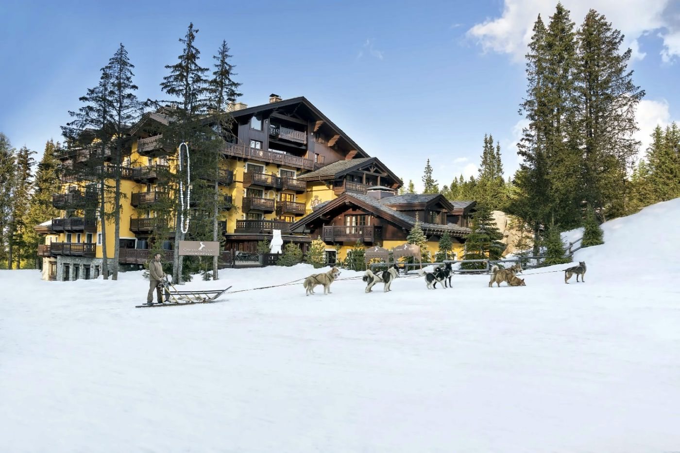Cheval Blanc Courchevel for Le 1947 Michelin hotel dining