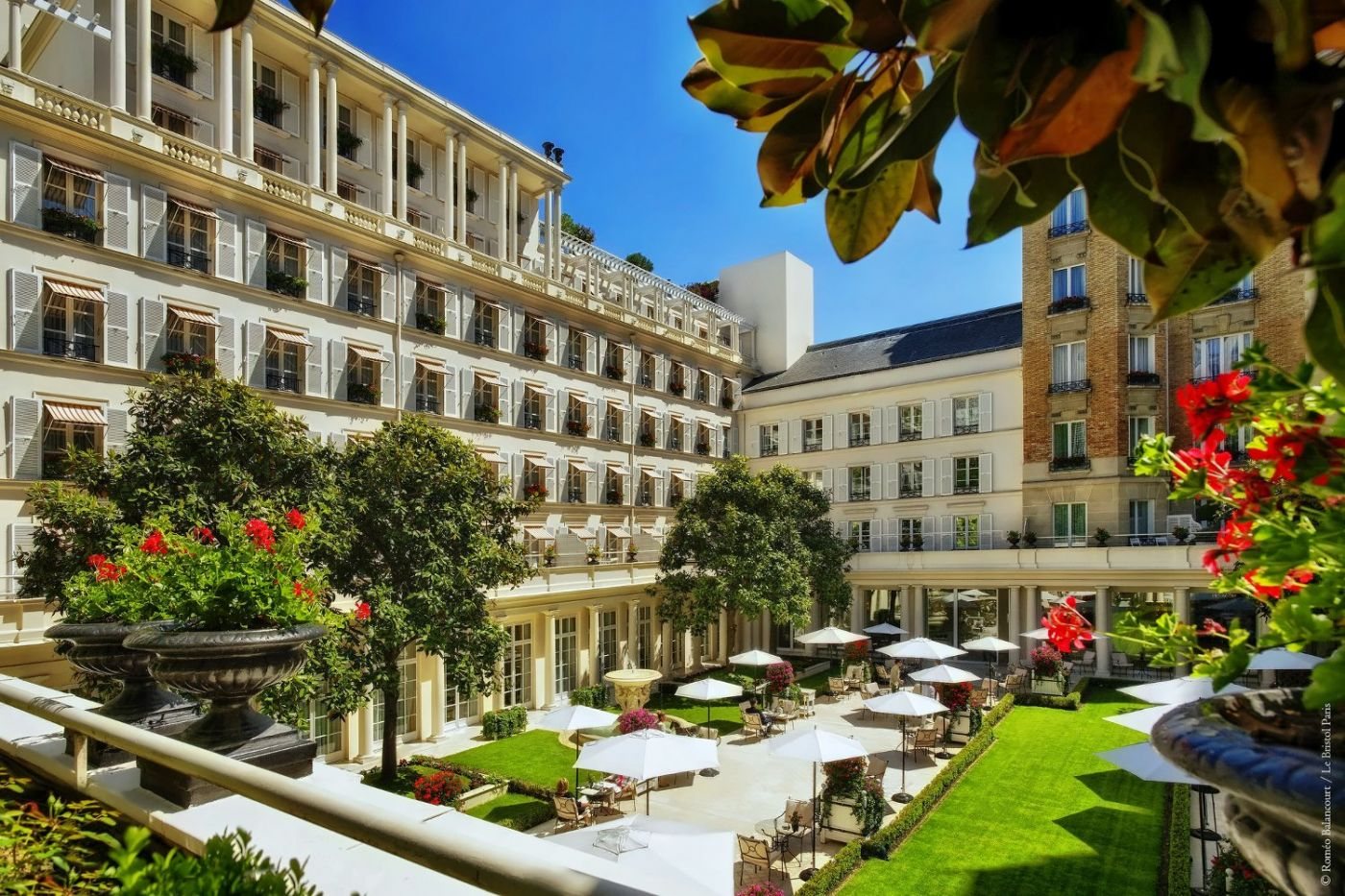 Le Bristol Paris for classic Michelin-starred hotel dining in Paris