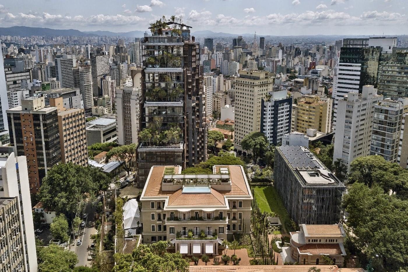 Rosewood Sao Paulo Jean Nouvel architecture luxury hotel