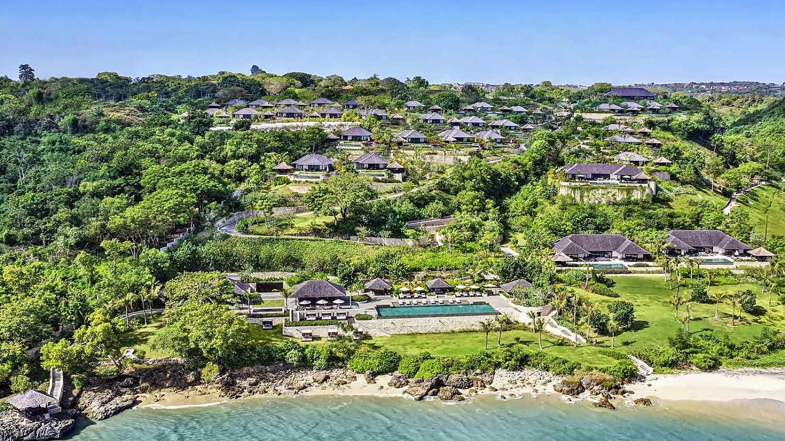 Raffles Bali coastal resort representing quieter luxury escapes in Bali