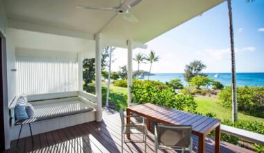 Luxury island view on Australia east coast for an East Coast Australia luxury route