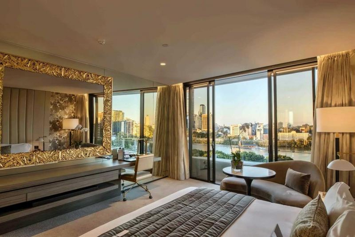 Emporium Hotel South Bank Brisbane suite with river view