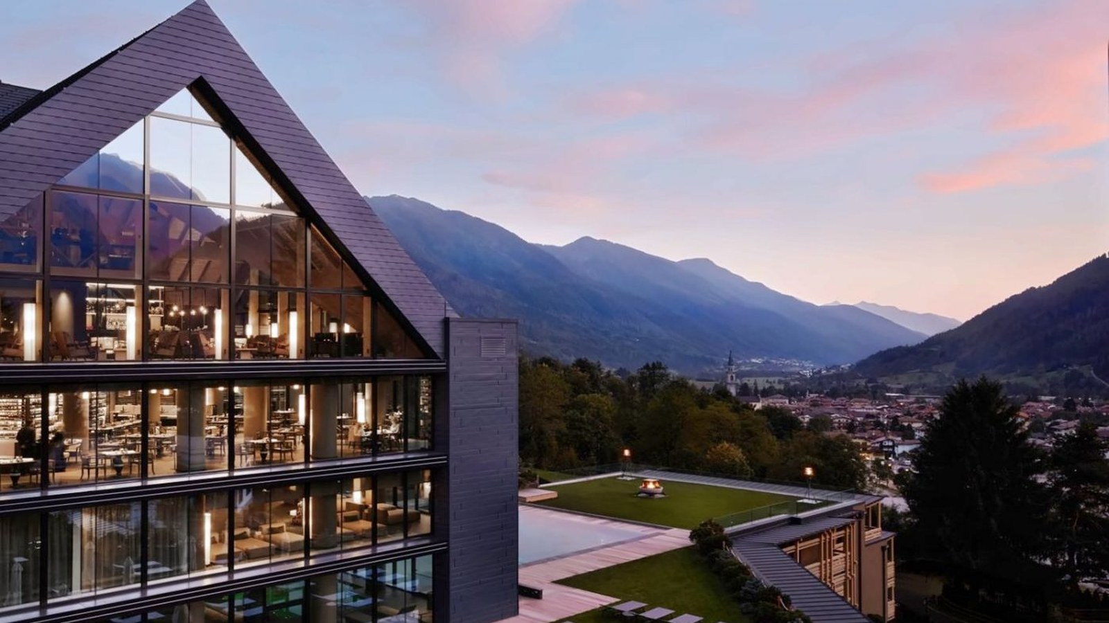 Lefay Resort and SPA Dolomiti alpine wellness resort in Pinzolo Italy