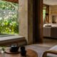 Luxury hotel spa lounge representing hotel credit benefits