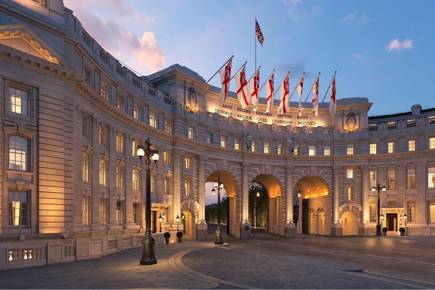 Waldorf Astoria London Admiralty Arch exterior for the 2027 luxury hotel openings guide